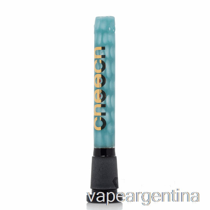 Cheech Glass 4 Pulgadas Panal Downstem Azul Claro Vape Descartable